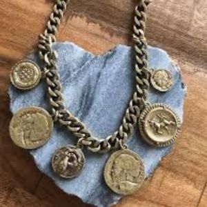 Heritage Coin Charm Necklace